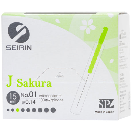 Seirin J-Type Sakura (Tube) - Akupunkturnål