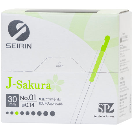 Seirin J-Type Sakura (Tube) - Akupunkturnål