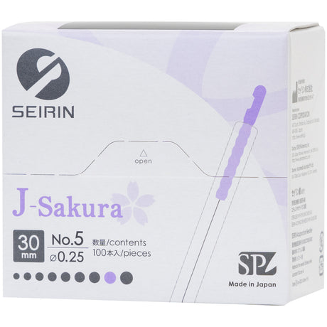 Seirin J-Type Sakura (Tube) - Akupunkturnål