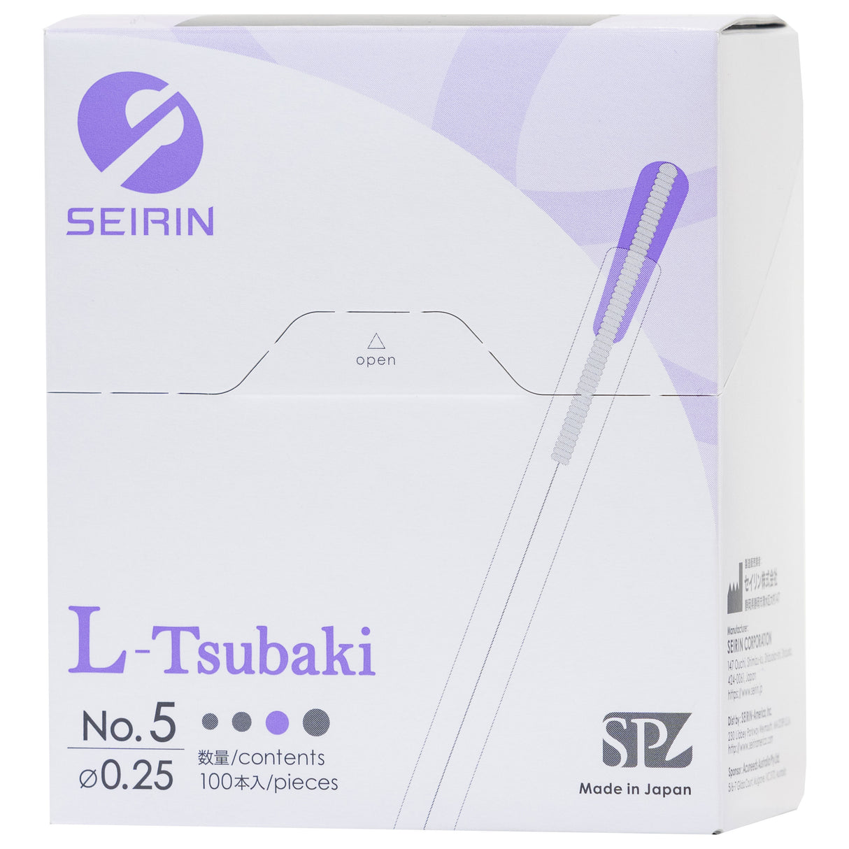 Seirin L-Type TSubaki - Akupunkturnål